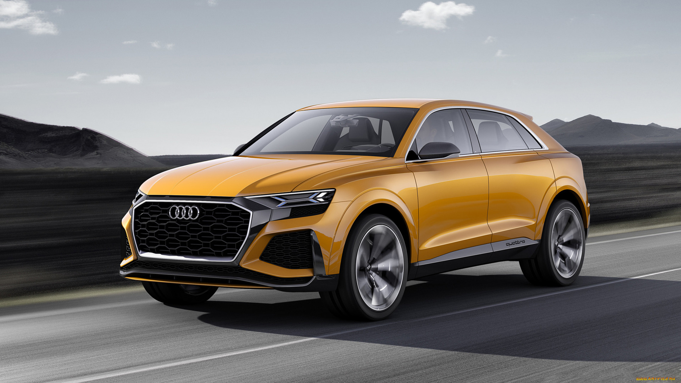 audi q8 sport concept 2018, , audi, sport, q8, 2018, concept